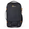 Lowepro Trekker LT BP 150 AW foto kuprinė, juoda, 20L, perdirbto audinio, galinė prieiga, AW dangalas, skyriai nešiojamam kompiuteriui ir planšetei, trikojo tvirtinimas