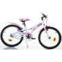 Vaikiškas dviratis Candy 20 77330 baltas/rožinis