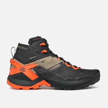 Garmont 9.81 Onyx Mid GTX vyriški approach batai – Raven Black/Pale Beige, 44,5 dydis