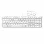 Satechi Slim LX3 laidinė apšviesta klaviatūra su skaičių bloku, USB-C/USB-A, Mac/Windows režimo jungiklis, sidabrinė