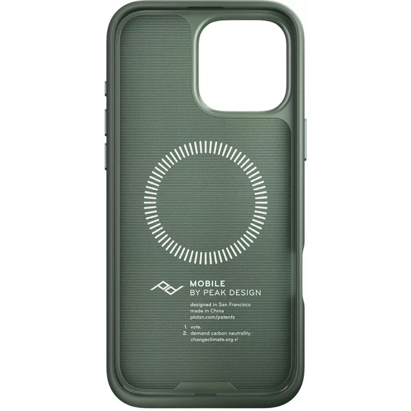 Dėklas Peak Design Mobile Everyday Loop Case, skirtas Apple iPhone 16 Pro Max, Sage (M-LC-BV-SG-1)