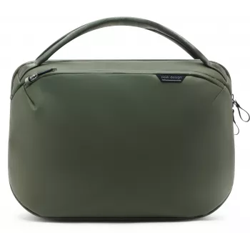 Formos išlaikantis savaitgalio krepšys duffel stiliaus Peak Design Travel Weekender 25L, Sage (BTRW-25-SG-2)