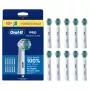 Oral-B Pro Precision Clean atsarginės šepetėlio galvutės, 10 vnt., vidutinio kietumo šereliai, CleanMaximiser technologija, tinka visoms Oral-B įkraunamoms rankenoms, išskyrus Pulsonic ir iO