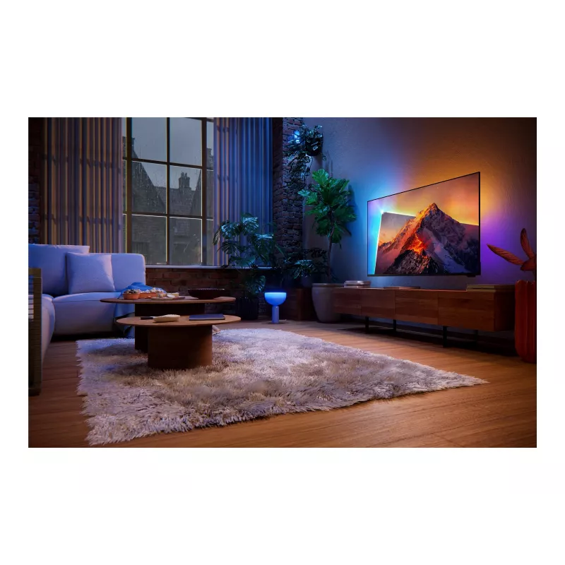 Philips 50PQS8611/12 50 col. QLED 4K išmanusis televizorius, TITAN OS, Ambilight
