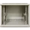 DSIT DS6406W 6U sieninis serverio spintelis su stiklo durimis, baltas, 600 x 450 x 367 mm