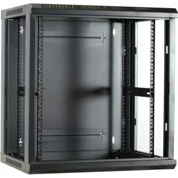 DSIT 12U sieninis serverių kabinetas su stiklo durimis 600x450x634 mm