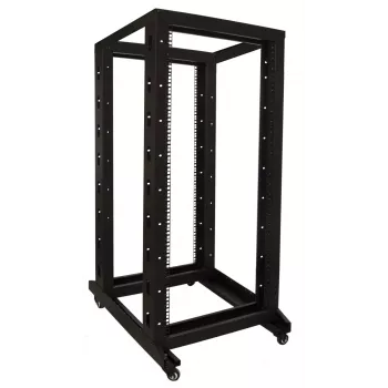 DSIT 27U 19 inch laisvai pastatoma serverių spinta su ratukais, 600x800x1400 mm, nesurinkta, juoda (DS-RR6827)
