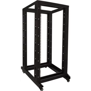 DSIT 27U 19 inch laisvai pastatoma serverių spinta su ratukais, 600x800x1400 mm, nesurinkta, juoda (DS-RR6827)