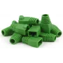 DSIT DANICOM RJ45 įtempimo mažinimo gaubtelis žalias, 10 vnt.