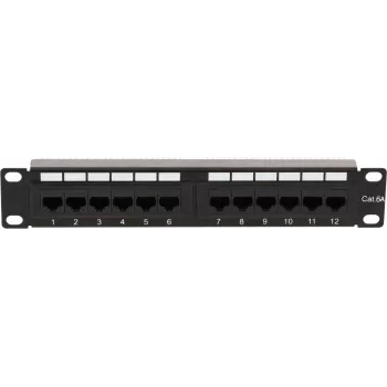 DSIT 10 colių 12 prievadų UTP CAT 6a pataisų skydelis DS-10Patch6a-12UTP