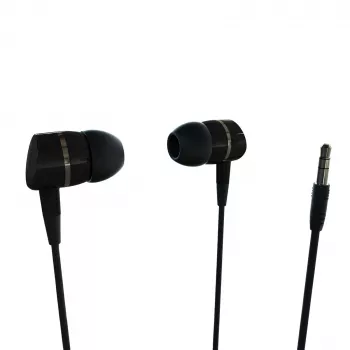 Vivanco VVEARSOLIDSOUNDK ausinės į ausį su mikrofonu, 3,5 mm lizdas, subalansuotas garsas su tvirtu boso, juodos