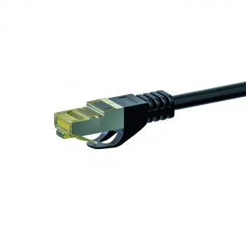 DSIT Cat.7 S/FTP (PiMF) RJ45 tinklo kabelis, 50 m, juodas