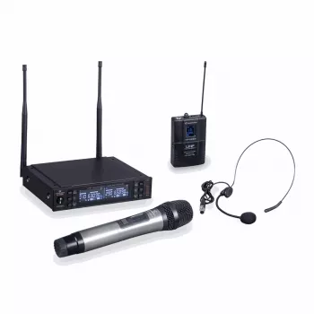 Soundsation WF-U2302 dviejų kanalų UHF belaidė mikrofonų sistema