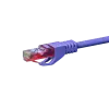 DSIT CAT6 Ethernet Patch Cable U/UTP 0,5 m violetinė 100% varis