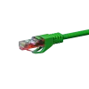 DSIT CAT6 U/UTP Patch Laidas, 1,5 m, žalias, 100% varis, RJ45, 10 Gbps, 250 MHz, PVC apvalkalas
