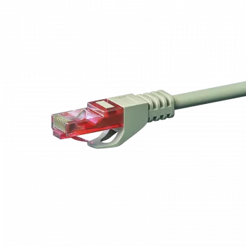 DSIT CAT6 tinklo kabelis U/UTP 5 m pilkas 100% varis RJ45 Ethernet jungiamasis kabelis