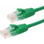 DSIT CAT6 U/UTP Ethernet Patch Cable, 20m, žalia, 100% vario, RJ45, Snagless, Gigabit