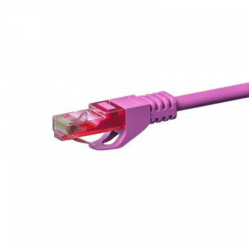 DSIT CAT6 tinklo kabelis, U/UTP, 20 m, rožinis, 100% varis (DC-69-200)