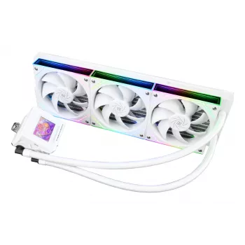 Thermalright Frozen Warframe SE V2 RGB 360 mm baltas AIO skysčio aušinimo rinkinys procesoriui