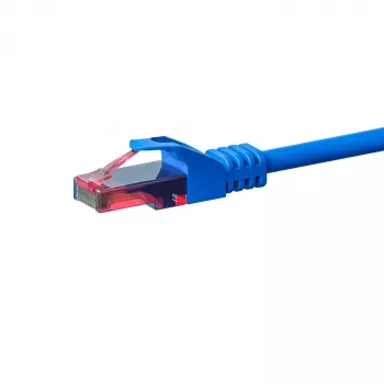 DSIT CAT6 U/UTP tinklo įrengimo kabelis, 50m, mėlynas, 100% varis, vientisas, 23 AWG, 250MHz, Eca