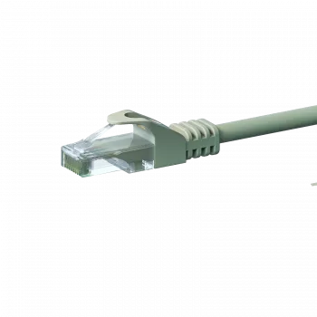 DSIT CAT 6 U/UTP tinklo kabelis, 20 m, pilkas, CCA, RJ45, 1 Gbps, 250 MHz