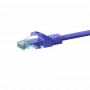 DSIT CAT5e U/UTP Ethernet Patch Laidas, 0,25 m, violetinė, 100% varis, RJ45, Gigabit