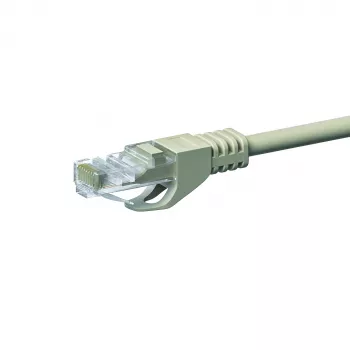 DSIT CAT 5e U/UTP tinklo kabelis, 1 m, pilkas, CCA (DC-C51-010)