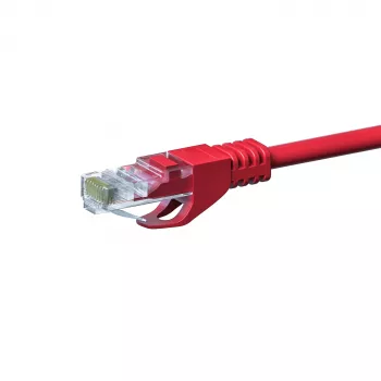 DSIT CAT5e U/UTP Ethernet Patch laidas, 1,5 m, raudonas, CCA, RJ45, Gigabit