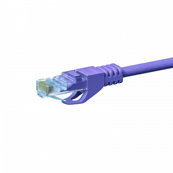 DSIT CAT 5e U/UTP tinklo jungiamasis kabelis, 20 m, violetinis, CCA, RJ45