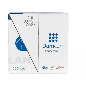 DSIT DANICOM CAT6 UTP 305m PVC (Fca) pilno vario tinklo kabelis