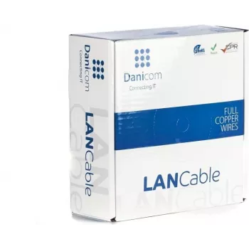 DSIT DANICOM CAT6 UTP 50m PVC (Fca) tinklo instaliacinis kabelis