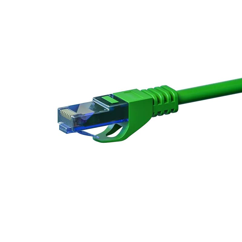 DSIT CAT6a Ethernet Patch Laidas 100% Varis U/UTP 5m Žalias (DC-U6A3-050)