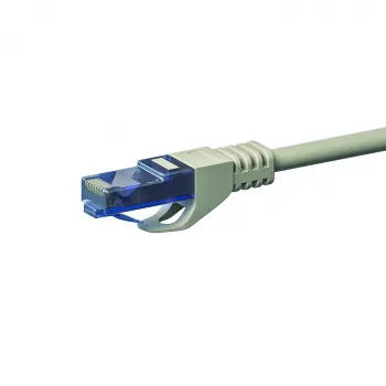 DSIT CAT6a U/UTP 100% Vario tinklo jungiamasis laidas 7,5 m pilkas