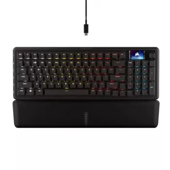 CORSAIR VANGUARD 96 WL MLX Plasma juoda belaidė mechaninė žaidimų klaviatūra