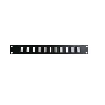 DSIT 19 inch perforuota užpildymo plokštė 1U – oro srauto valdymas stove ir apsauga nuo dulkių (Ds-Blind1-perf-v)
