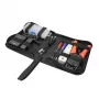 DSIT DC-TOOLSET-PRO profesionalus tinklo įrankių rinkinys su presavimo replėmis, testeriu, punch down įrankiu, replėmis, atsuktuvais, jungtimis ir užtrauktuku uždaru dėklu