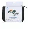 DSIT DC-TOOLSET-PRO profesionalus tinklo įrankių rinkinys su presavimo replėmis, testeriu, punch down įrankiu, replėmis, atsuktuvais, jungtimis ir užtrauktuku uždaru dėklu