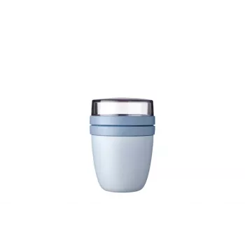 Mepal Lunchpot Ellipse Mini Nordic Blue, 300+120 ml