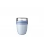 Mepal Lunchpot Ellipse Mini Nordic Blue, 300+120 ml