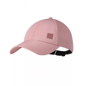 BUFF Summit Cap Solid Powder S/M – bėgimo kepurė iš perdirbto poliesterio, UPF 50+