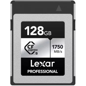 Lexar Professional CFexpress Type B SILVER 128 GB atminties kortelė, 1750 MB/s (LCXEXSL128G-RNENG)