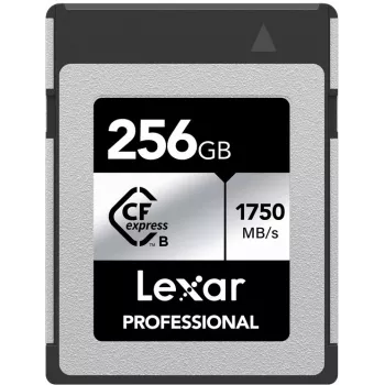Lexar Professional CFexpress Type B atminties kortelė 256GB, Silver Series (LCXEXSL256G-RNENG)