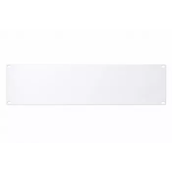 DSIT 19 inch 3U tuščiaviduris skydelis baltas DS-Blind3-W