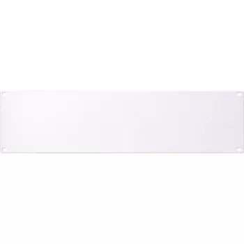 DSIT 19 inch 3U tuščiaviduris skydelis baltas DS-Blind3-W