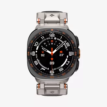 Spigen DuraPro Armor dirželis, skirtas Samsung Galaxy Watch Ultra 1/2 (47 mm) - juodas