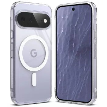 Ringke Fusion Magnetic MagSafe dėklas, skirtas Google Pixel 11 - skaidrus