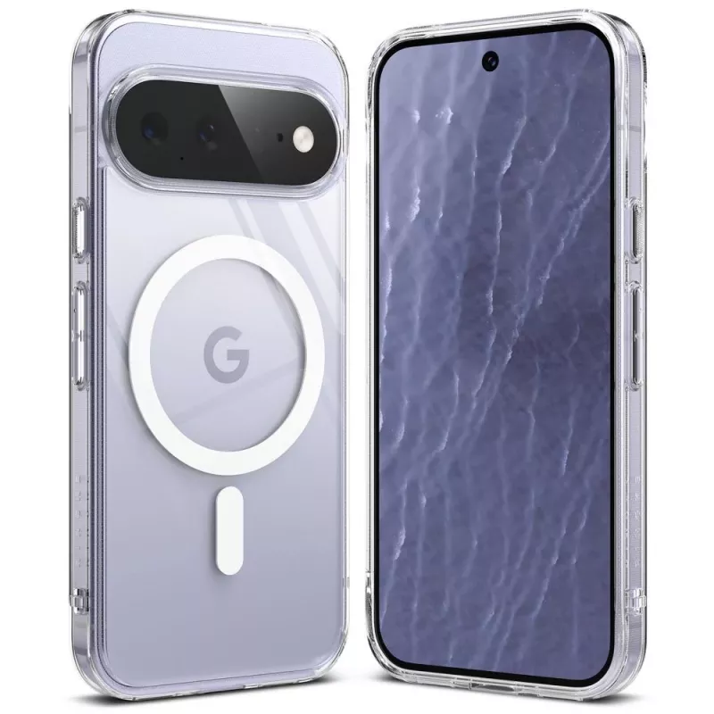 Ringke Fusion Magnetic MagSafe dėklas, skirtas Google Pixel 11 - skaidrus