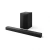 LG DS60T 2.1 kanalo garso juosta su belaidžiu žemų dažnių garsiakalbiu, 400W bendra galia, Dolby Digital, DTS, Bluetooth 5.0, HDMI ARC, optinis, USB, AI Sound Pro, montuojama ant sienos