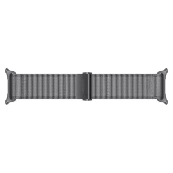Samsung Trail Band, skirtas Galaxy Watch Ultra ir Ultra2, pilkas austas nailonas, M/L