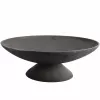 Fire Bowl L ketaus lauko židinys, 60 cm apvalus, medienai ir anglims, juodas